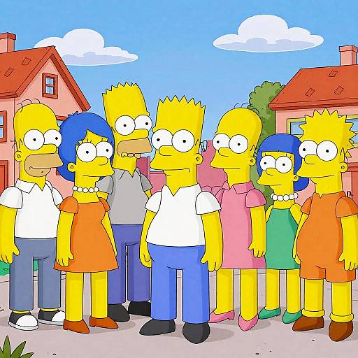 Simpsons Character Maker Scene