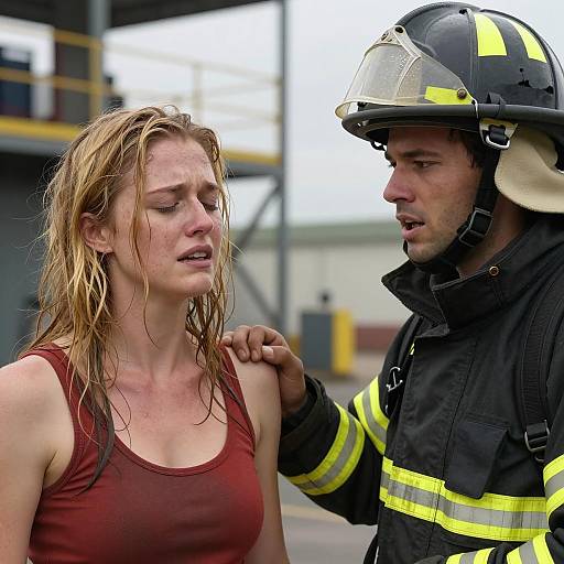 Dramatic Moment Between Two Souls