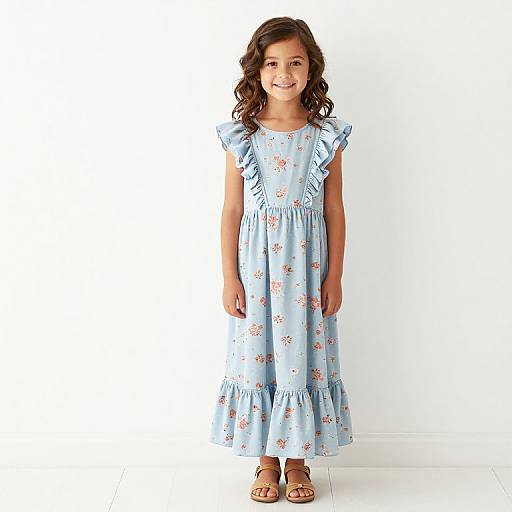 Alejandra's Ruffled Maxi Dress Pattern