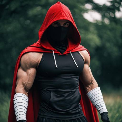 Cosplay of Hero Killer Stain in Action