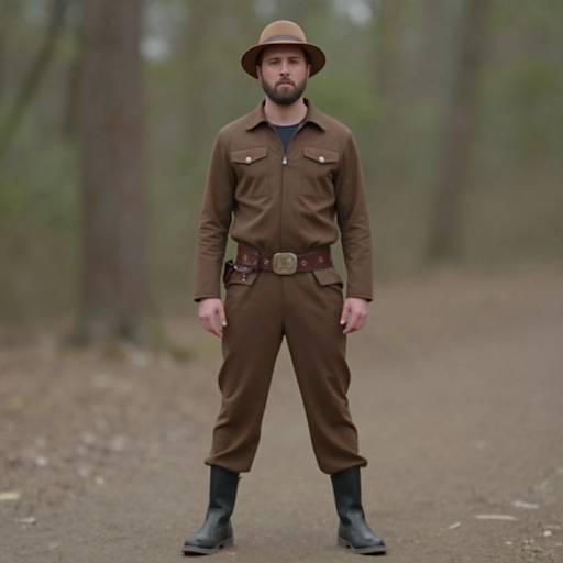 Brown Dwarf Costume Outdoor Portrait