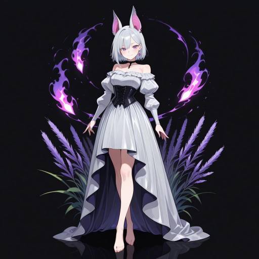Mysterious Anthropomorphic Reveler Portrait Mysterious Anthropomorphic Reveler Portrait