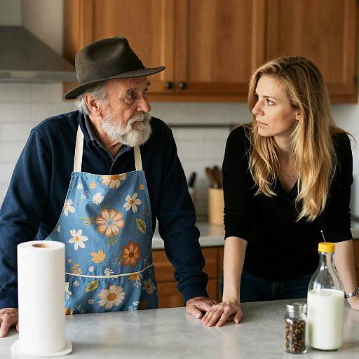 Serious Conversation at the Kitchen Table