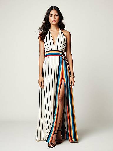 Chic Maxi Dress Fashion Photography