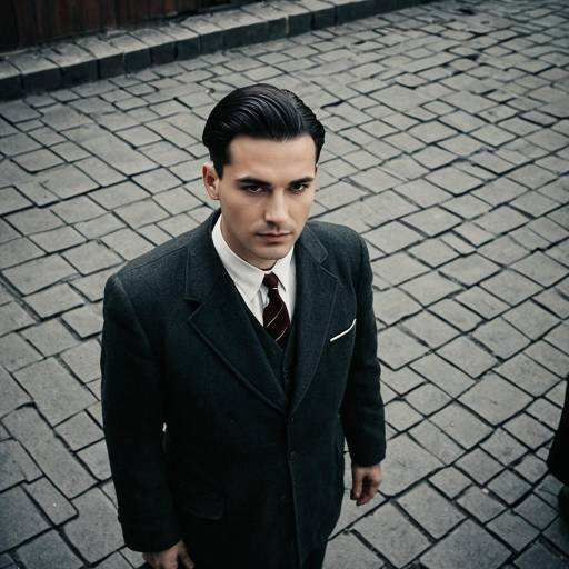 Man in 1940s European Jewish Suit