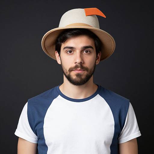 Funny Male Costume with Beard