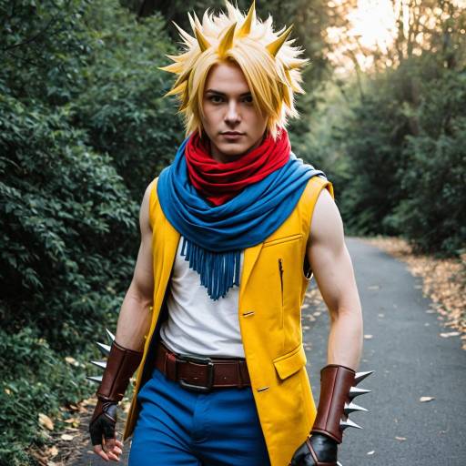 Isaac Golden Sun Sexy Cosplay Outfit