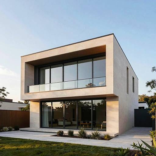 Modern Villa with WalmDach Roof