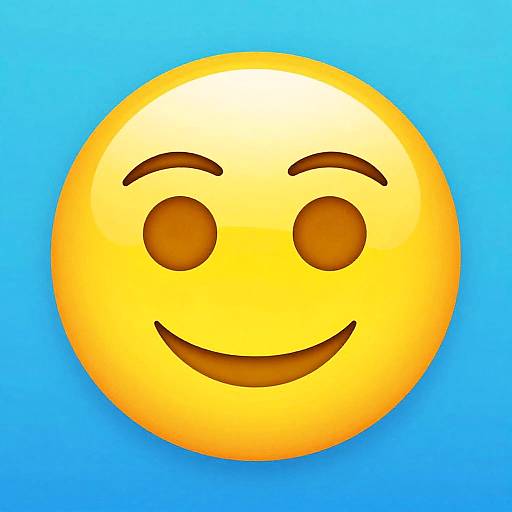 Vibrant Cartoon Emoji Style
