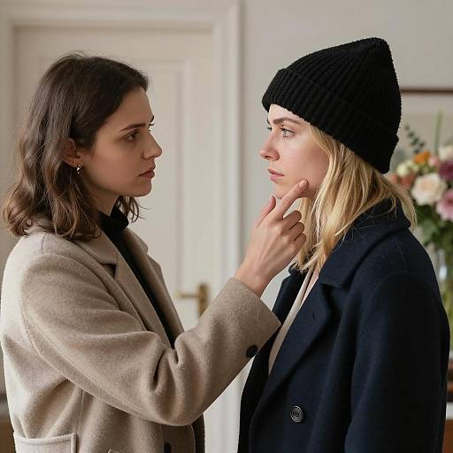 Emotional Interaction Between Two Women