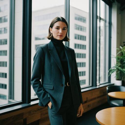 Young Entrepreneur in Modern Office