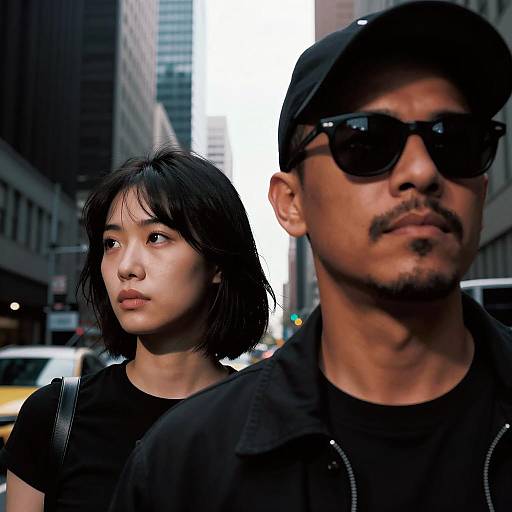 Intense Moments in Urban Light and Shadow