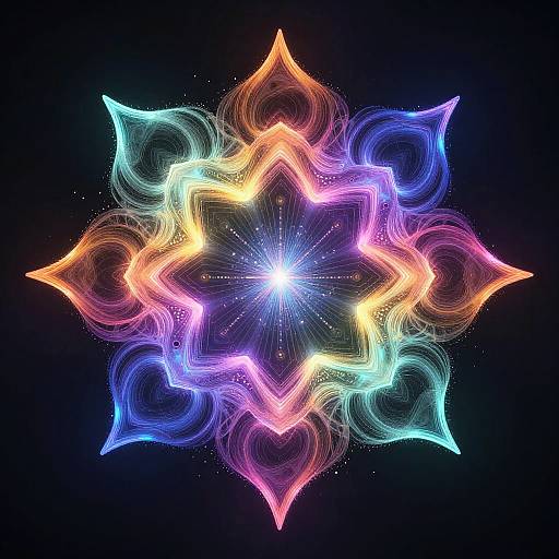 Radiant AI Tensor Fractal Designs