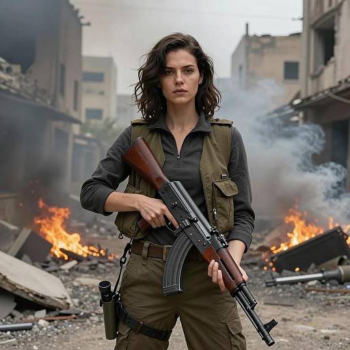 Calm Warrior in a War-Torn City