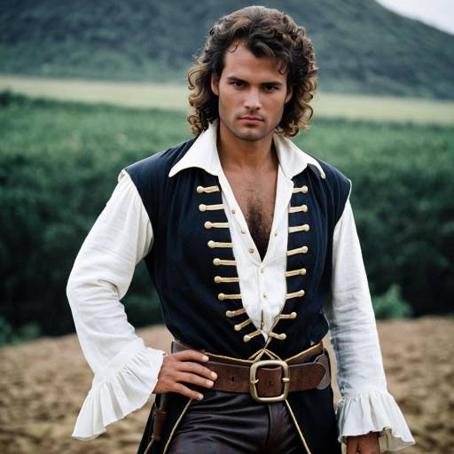 Man in Classic Pirate Costume