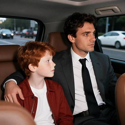 Nighttime Car Bonding Moment