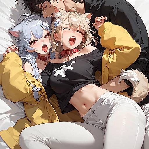 Anime Girl with Animal Features