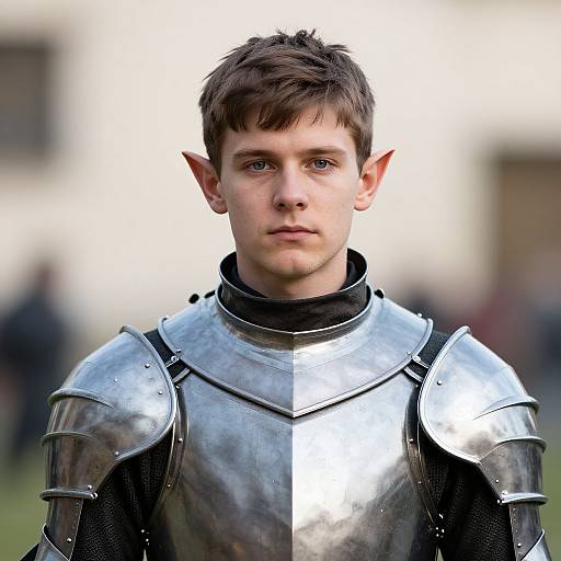 Realistic Renaissance Knight Portrait