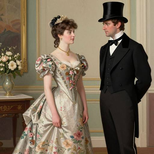 Victorian Elegance Inspired by Tissot