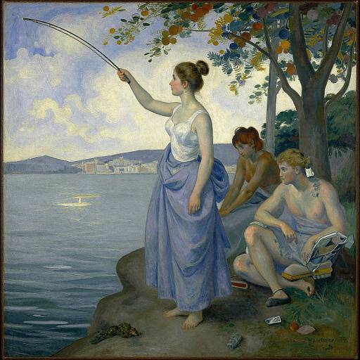 La Grande Jatte Inspired Scene