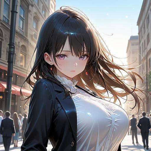 Stunning Street Portrait of a Woman