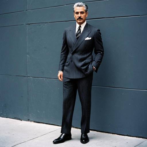 Vintage Pinstripe Suit Style Inspiration