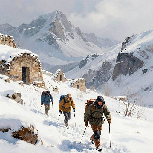 Tintin's Winter Mountain Adventure