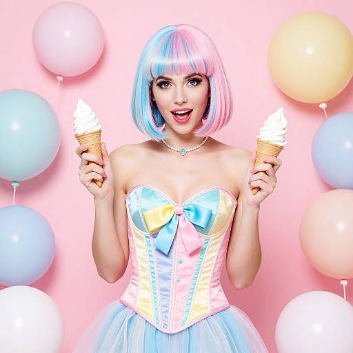Candy-Themed Fashion and Sweets