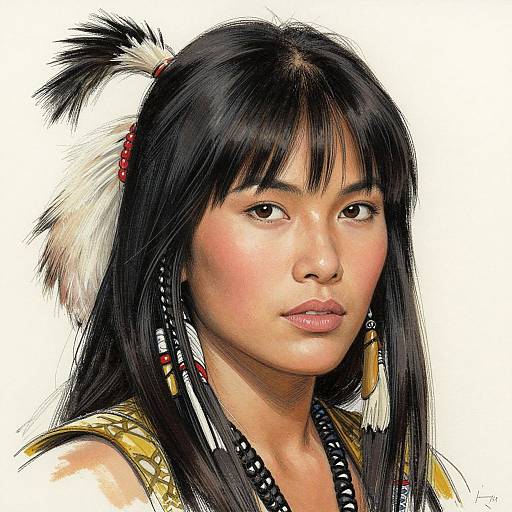 Jim Lee Style Superhero Headshot