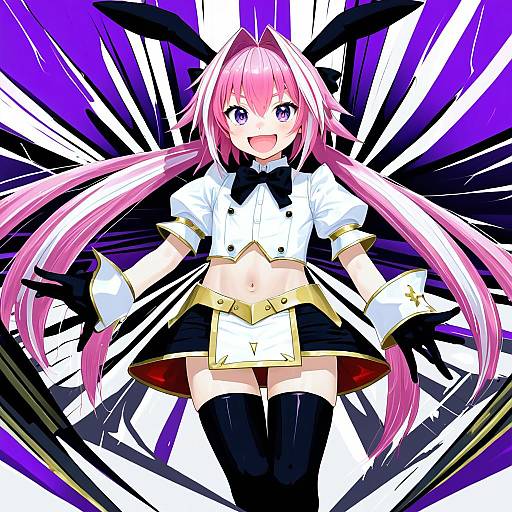 Illustration of Astolfo (saber) (fate), fate (series) in the style of Vanilla (miotanntann)