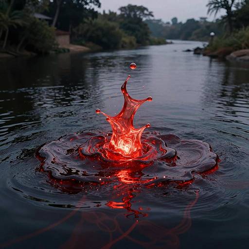 Surreal Futuristic Nile River Transformation