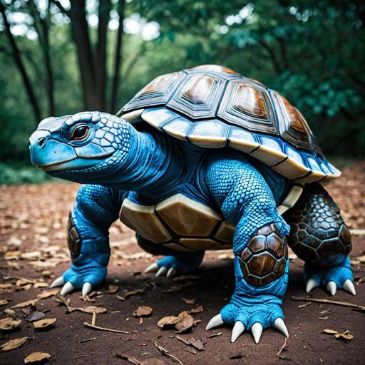 Detailed Blastoise Cosplay Costume Design