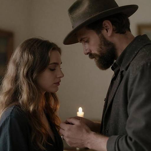 Intimate Portrait of a Rugged Couple