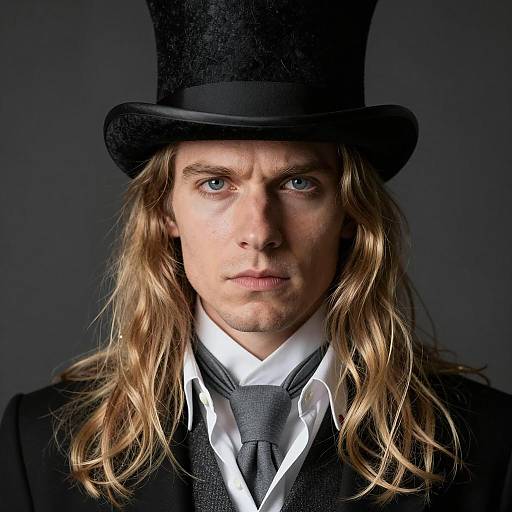 Portrait of a Man in a Top Hat