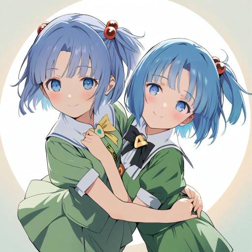 Illustration of 98se-tan, os-tan in the style of Sankuro (agoitei)