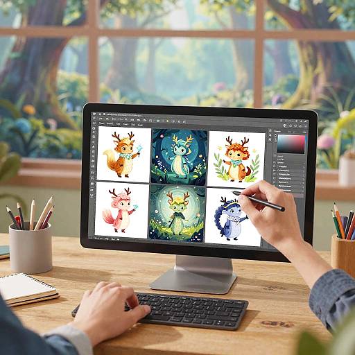 Collaborative Whimsical Fantasy Character Design