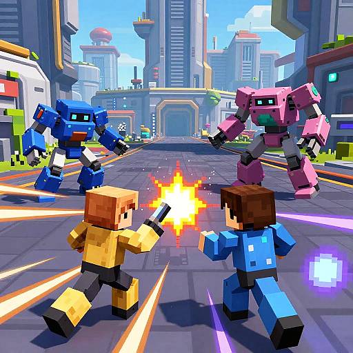 CrossCode Dynamic Pixel Combat Scene