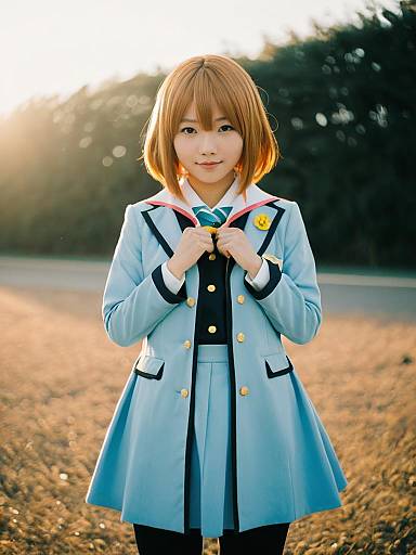 Realistic Sexy Nagisa Furukawa Cosplay