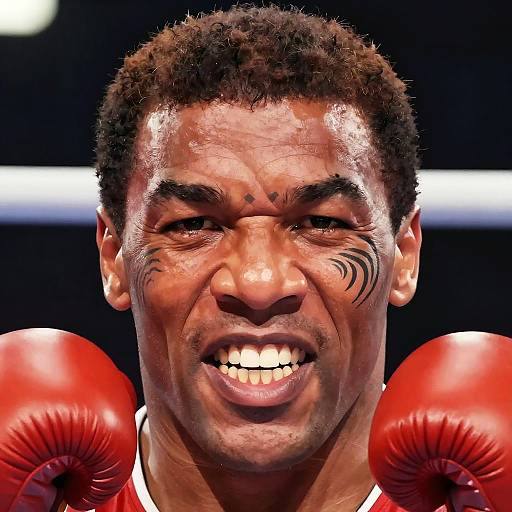 Fierce Mike Tyson Cartoon Emoji