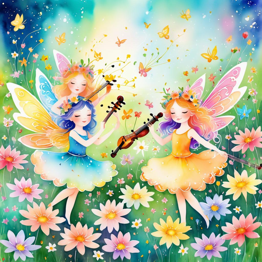 Whimsical Fairies' Spring Festival Celebration