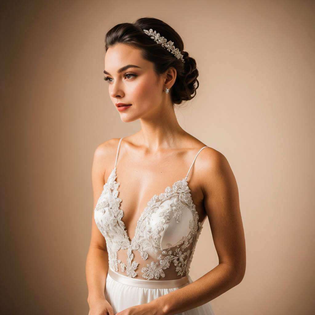 Elegant Bridal Photoshoot with Warm Tones