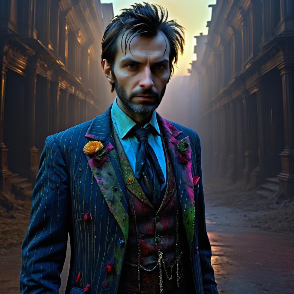 David Tennant as a Psychotic Zombie Masterpiece