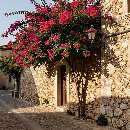 Rustic Mediterranean Village Walls