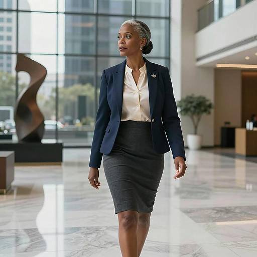 Confident CEO in Modern Corporate Setting