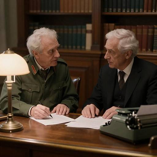 Conversation Between Two Distinguished Gentlemen