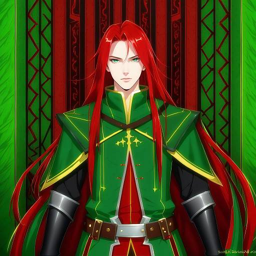 Illustration of Asch (tales), tales of (series) in the style of Kaptivate