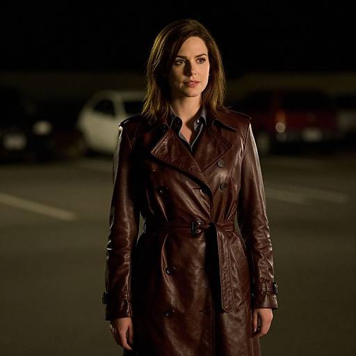 Lauren Graham in Nighttime Parking Lot