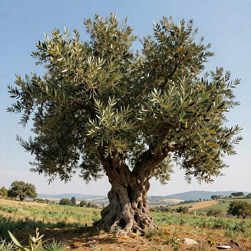 Ultra HD Ancient Olive Tree Art