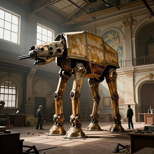 19th-Century AT-AT Walker Factory