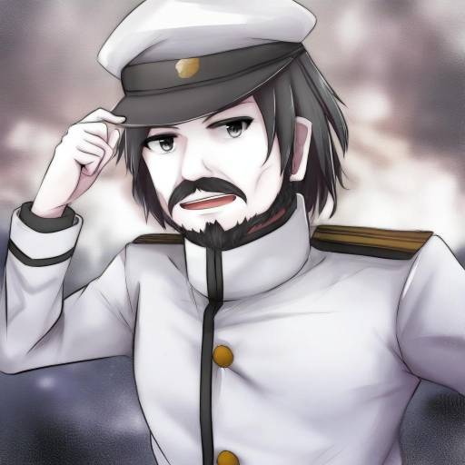 Illustration of Abyssal admiral (kancolle), kantai collection in the style of Aga marino